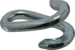 Campbell - Zinc Plated Carbon Steel Open End Link - 3/8" Diameter, 1,250 Lb Load Limit - Americas Industrial Supply