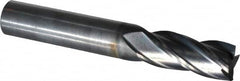 OSG - 3/8", 7/8" LOC, 3/8" Shank Diam, 2-1/2" OAL, 4 Flute, Solid Carbide Square End Mill - Single End, Diamond Finish, Spiral Flute, 30° Helix, Centercutting, Right Hand Cut, Right Hand Flute, Series 7040 - Americas Industrial Supply