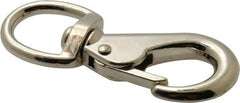 Value Collection - 3-5/16" Long Swivel Eye Boat Snap - Zinc Alloy with 1/2" Snap Opening - Americas Industrial Supply