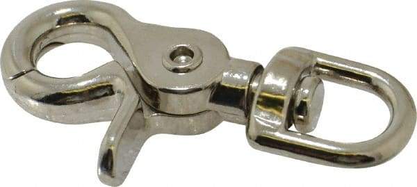 Value Collection - 2-1/4" Long Swivel Eye Trigger Snap - Zinc Alloy with 3/8" Snap Opening - Americas Industrial Supply