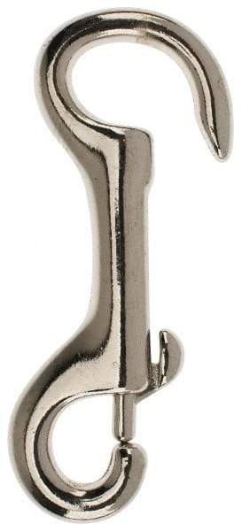 Value Collection - 5" Long Open Eye Snap - Malleable Iron with 9/16" Snap Opening - Americas Industrial Supply