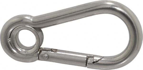 Value Collection - 2" Long All Purpose Snap - Stainless Steel with 1/4" Snap Opening - Americas Industrial Supply