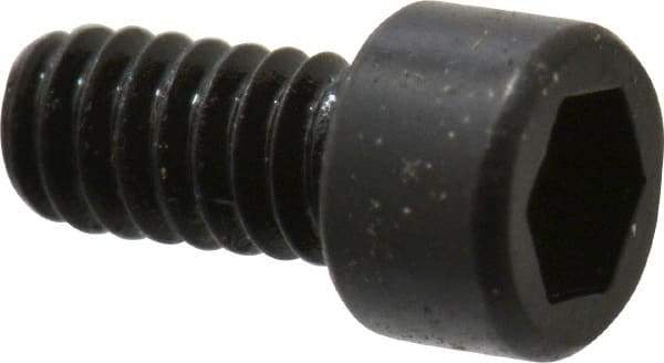 Unbrako - #2-56 UNC Hex Socket Drive, Socket Cap Screw - Alloy Steel, Black Oxide Finish, 3/16" Length Under Head - Americas Industrial Supply