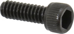 Unbrako - #2-56 UNC Hex Socket Drive, Socket Cap Screw - Alloy Steel, Black Oxide Finish, 1/4" Length Under Head - Americas Industrial Supply