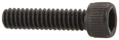 Unbrako - #2-56 UNC Hex Socket Drive, Socket Cap Screw - Alloy Steel, Black Oxide Finish, 3/8" Length Under Head - Americas Industrial Supply