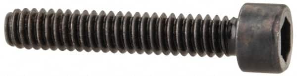 Unbrako - #2-56 UNC Hex Socket Drive, Socket Cap Screw - Alloy Steel, Black Oxide Finish, 1/2" Length Under Head - Americas Industrial Supply