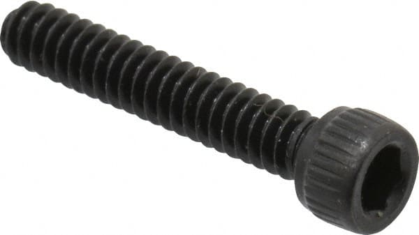 Unbrako - #4-40 UNC Hex Socket Drive, Socket Cap Screw - Alloy Steel, Black Oxide Finish, 5/8" Length Under Head - Americas Industrial Supply