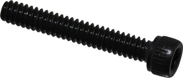 Unbrako - #4-40 UNC Hex Socket Drive, Socket Cap Screw - Alloy Steel, Black Oxide Finish, 3/4" Length Under Head - Americas Industrial Supply