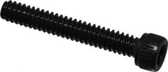 Unbrako - #4-40 UNC Hex Socket Drive, Socket Cap Screw - Alloy Steel, Black Oxide Finish, 3/4" Length Under Head - Americas Industrial Supply