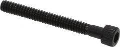Unbrako - #4-40 UNC Hex Socket Drive, Socket Cap Screw - Alloy Steel, Black Oxide Finish, 1" Length Under Head - Americas Industrial Supply