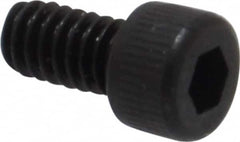 Unbrako - #5-40 UNC Hex Socket Drive, Socket Cap Screw - Alloy Steel, Black Oxide Finish, 1/4" Length Under Head - Americas Industrial Supply