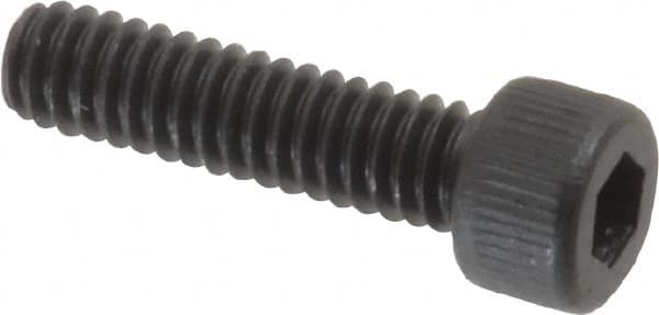 Unbrako - #5-40 UNC Hex Socket Drive, Socket Cap Screw - Alloy Steel, Black Oxide Finish, 1/2" Length Under Head - Americas Industrial Supply