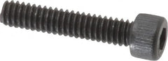 Unbrako - #5-40 UNC Hex Socket Drive, Socket Cap Screw - Alloy Steel, Black Oxide Finish, 5/8" Length Under Head - Americas Industrial Supply