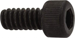 Unbrako - #6-32 UNC Hex Socket Drive, Socket Cap Screw - Alloy Steel, Black Oxide Finish, 5/16" Length Under Head - Americas Industrial Supply