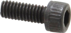 Unbrako - #6-40 UNF Hex Socket Drive, Socket Cap Screw - Alloy Steel, Black Oxide Finish, 3/8" Length Under Head - Americas Industrial Supply