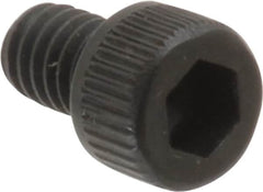 Unbrako - #8-32 UNC Hex Socket Drive, Socket Cap Screw - Alloy Steel, Black Oxide Finish, 1/4" Length Under Head - Americas Industrial Supply