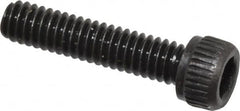 Unbrako - #8-32 UNC Hex Socket Drive, Socket Cap Screw - Alloy Steel, Black Oxide Finish, 3/4" Length Under Head - Americas Industrial Supply