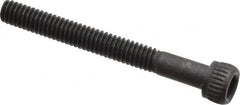 Unbrako - #8-32 UNC Hex Socket Drive, Socket Cap Screw - Alloy Steel, Black Oxide Finish, 1-1/2" Length Under Head - Americas Industrial Supply