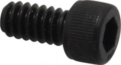 Unbrako - #10-24 UNC Hex Socket Drive, Socket Cap Screw - Alloy Steel, Black Oxide Finish, 3/8" Length Under Head - Americas Industrial Supply