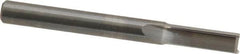 Onsrud - 1/4" Diam, 1/4" Shank Diam, 3/4" Length of Cut, 2 Flute Double Edge Straight Router Bit - 2-1/2" Overall Length, Right Hand Cut, Solid Carbide - Americas Industrial Supply