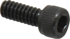 Unbrako - #10-24 UNC Hex Socket Drive, Socket Cap Screw - Alloy Steel, Black Oxide Finish, 1/2" Length Under Head - Americas Industrial Supply