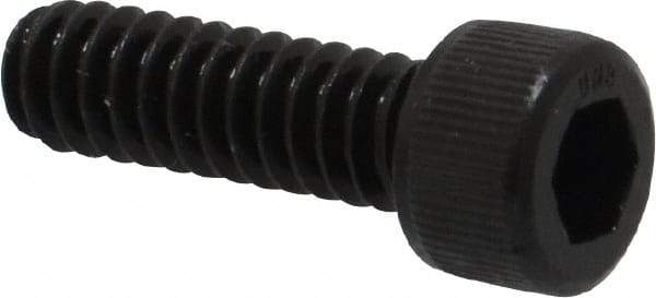 Unbrako - #10-24 UNC Hex Socket Drive, Socket Cap Screw - Alloy Steel, Black Oxide Finish, 5/8" Length Under Head - Americas Industrial Supply