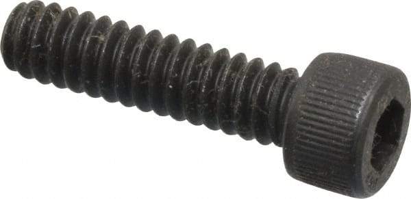Unbrako - #10-24 UNC Hex Socket Drive, Socket Cap Screw - Alloy Steel, Black Oxide Finish, 3/4" Length Under Head - Americas Industrial Supply