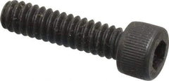 Unbrako - #10-24 UNC Hex Socket Drive, Socket Cap Screw - Alloy Steel, Black Oxide Finish, 3/4" Length Under Head - Americas Industrial Supply