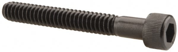 Unbrako - #10-24 UNC Hex Socket Drive, Socket Cap Screw - Alloy Steel, Black Oxide Finish, 1-1/2" Length Under Head - Americas Industrial Supply