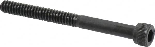 Unbrako - #10-24 UNC Hex Socket Drive, Socket Cap Screw - Alloy Steel, Black Oxide Finish, 2" Length Under Head - Americas Industrial Supply