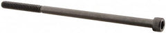 Unbrako - #10-24 UNC Hex Socket Drive, Socket Cap Screw - Alloy Steel, Black Oxide Finish, 4" Length Under Head - Americas Industrial Supply