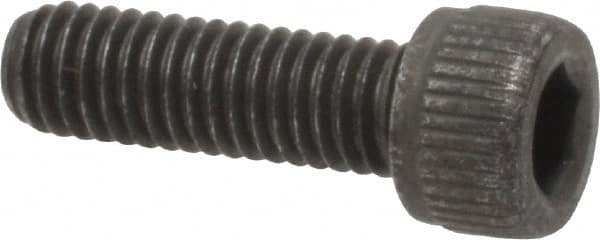 Unbrako - #10-32 UNF Hex Socket Drive, Socket Cap Screw - Alloy Steel, Black Oxide Finish, 5/8" Length Under Head - Americas Industrial Supply