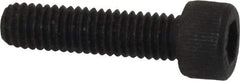 Unbrako - #10-32 UNF Hex Socket Drive, Socket Cap Screw - Alloy Steel, Black Oxide Finish, 3/4" Length Under Head - Americas Industrial Supply