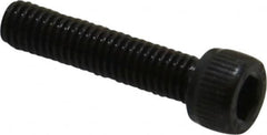 Unbrako - #10-32 UNF Hex Socket Drive, Socket Cap Screw - Alloy Steel, Black Oxide Finish, 7/8" Length Under Head - Americas Industrial Supply