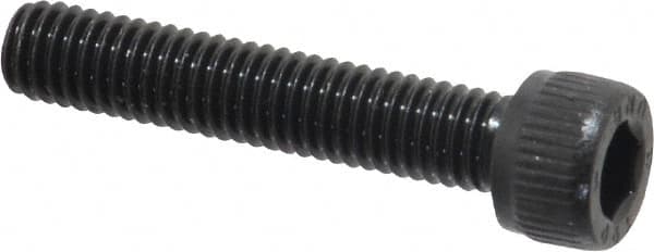 Unbrako - #10-32 UNF Hex Socket Drive, Socket Cap Screw - Alloy Steel, Black Oxide Finish, 1" Length Under Head - Americas Industrial Supply