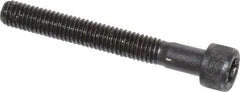 Unbrako - #10-32 UNF Hex Socket Drive, Socket Cap Screw - Alloy Steel, Black Oxide Finish, 1-1/2" Length Under Head - Americas Industrial Supply