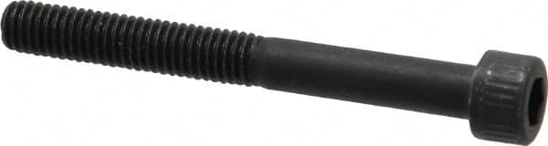 Unbrako - #10-32 UNF Hex Socket Drive, Socket Cap Screw - Alloy Steel, Black Oxide Finish, 1-3/4" Length Under Head - Americas Industrial Supply