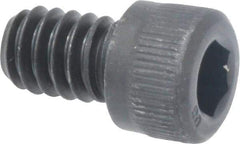 Unbrako - 1/4-20 UNC Hex Socket Drive, Socket Cap Screw - Alloy Steel, Black Oxide Finish, 3/8" Length Under Head - Americas Industrial Supply