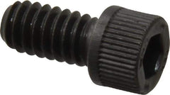 Unbrako - 1/4-20 UNC Hex Socket Drive, Socket Cap Screw - Alloy Steel, Black Oxide Finish, 1/2" Length Under Head - Americas Industrial Supply