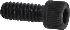 Unbrako - 1/4-20 UNC Hex Socket Drive, Socket Cap Screw - Alloy Steel, Black Oxide Finish, 5/8" Length Under Head - Americas Industrial Supply