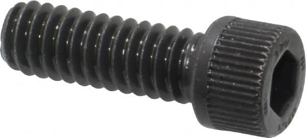Unbrako - 1/4-20 UNC Hex Socket Drive, Socket Cap Screw - Alloy Steel, Black Oxide Finish, 3/4" Length Under Head - Americas Industrial Supply