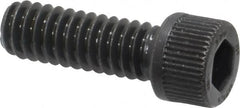 Unbrako - 1/4-20 UNC Hex Socket Drive, Socket Cap Screw - Alloy Steel, Black Oxide Finish, 3/4" Length Under Head - Americas Industrial Supply