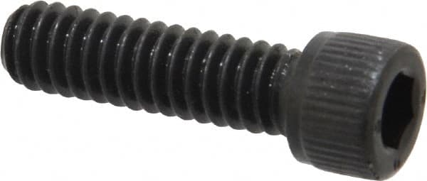 Unbrako - 1/4-20 UNC Hex Socket Drive, Socket Cap Screw - Alloy Steel, Black Oxide Finish, 7/8" Length Under Head - Americas Industrial Supply