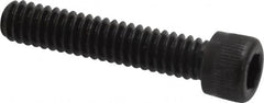 Unbrako - 1/4-20 UNC Hex Socket Drive, Socket Cap Screw - Alloy Steel, Black Oxide Finish, 1-1/4" Length Under Head - Americas Industrial Supply