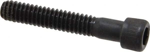 Unbrako - 1/4-20 UNC Hex Socket Drive, Socket Cap Screw - Alloy Steel, Black Oxide Finish, 1-1/2" Length Under Head - Americas Industrial Supply