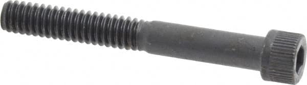 Unbrako - 1/4-20 UNC Hex Socket Drive, Socket Cap Screw - Alloy Steel, Black Oxide Finish, 2" Length Under Head - Americas Industrial Supply