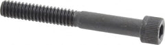 Unbrako - 1/4-20 UNC Hex Socket Drive, Socket Cap Screw - Alloy Steel, Black Oxide Finish, 2" Length Under Head - Americas Industrial Supply