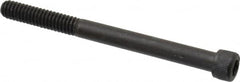 Unbrako - 1/4-20 UNC Hex Socket Drive, Socket Cap Screw - Alloy Steel, Black Oxide Finish, 3" Length Under Head - Americas Industrial Supply