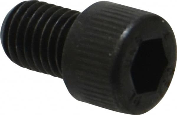 Unbrako - 1/4-28 UNF Hex Socket Drive, Socket Cap Screw - Alloy Steel, Black Oxide Finish, 3/8" Length Under Head - Americas Industrial Supply