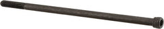 Unbrako - 1/4-20 UNC Hex Socket Drive, Socket Cap Screw - Alloy Steel, Black Oxide Finish, 6" Length Under Head - Americas Industrial Supply